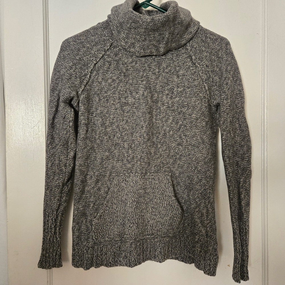 Banana Republic Grey Cowl Neck Sweater - Size Medium